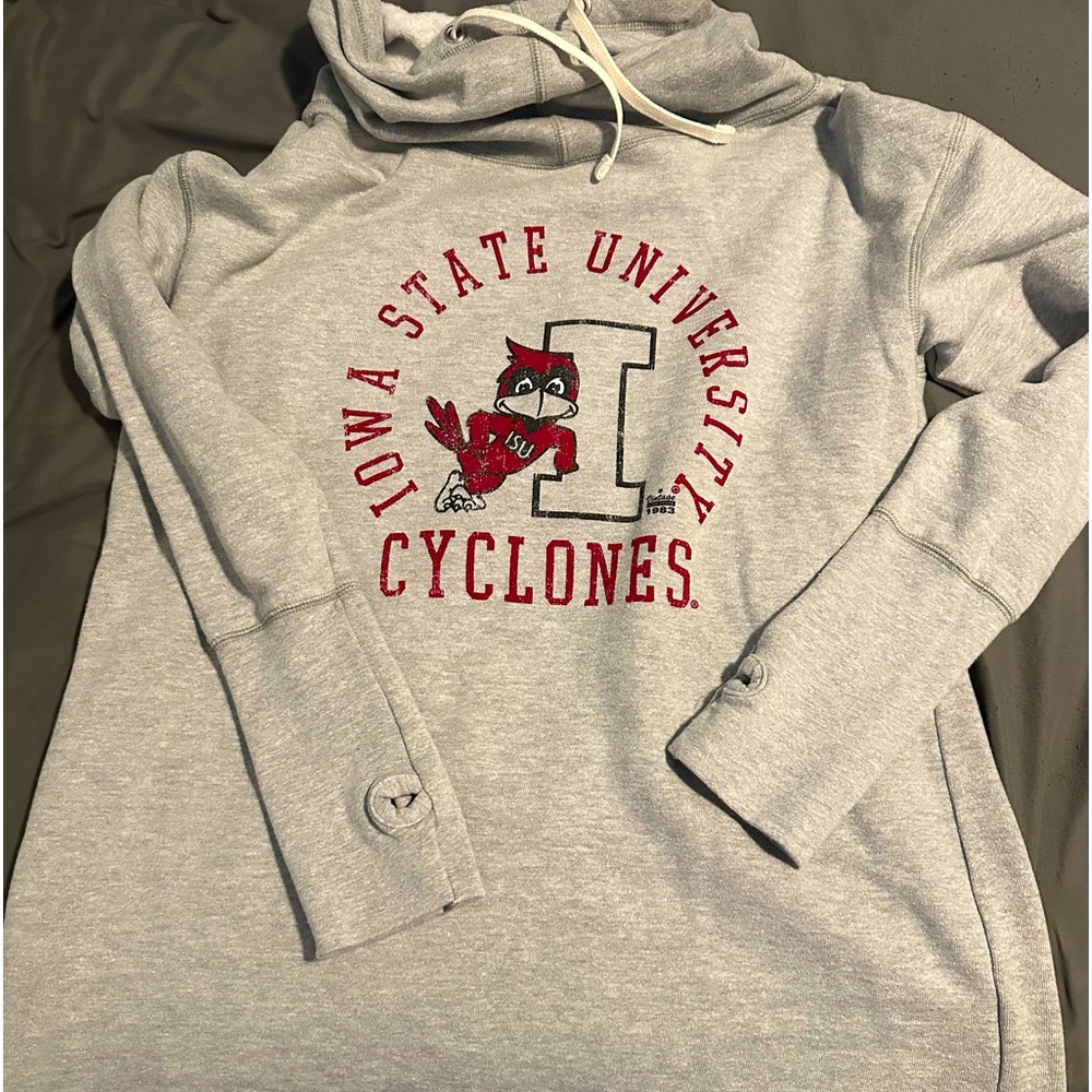Iowa state cowl neck sweatshirt